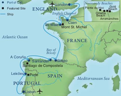 Map Of Spain England And France – Map Of England Shires